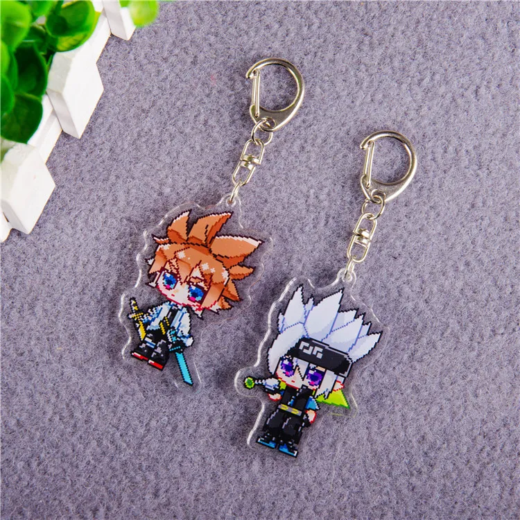 

Manufacturers Customizable Creative Cool Acrylic Keychain Customizable Anime Key Ring Cartoon Key Chain Pendant