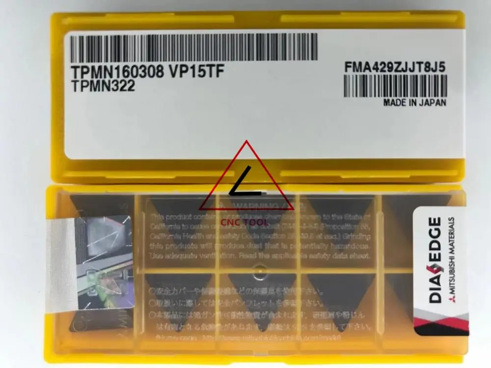 

TPMN 160308 VP15TF 10pcs original milling insert DIAEDGE