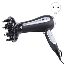 DW-728I фен для волос, мультискоростное регулирование температуры, 2200 Вт, высокая мощность, отрицательные ионы, для домашнего парикмахерского салона, Быстросохнущий фен, ЕС P