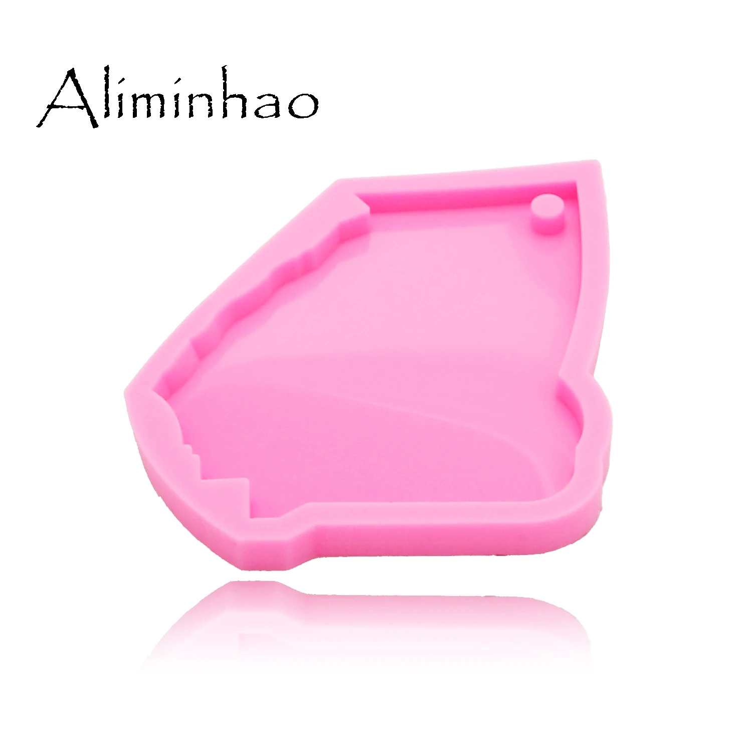 DY0216 Shiny Georgia state shape silicone molds DIY epoxy resin molds for jewelry Decorative Craft Mold wholesale
