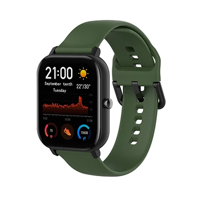 5 Силиконовый ремешок для Amazfit GTS, Смарт-часы, ремешок для мужчин и женщин, спортивные Смарт-часы, ремешок для Huami Amazfit GTS, глобальная версия - Цвет: 5