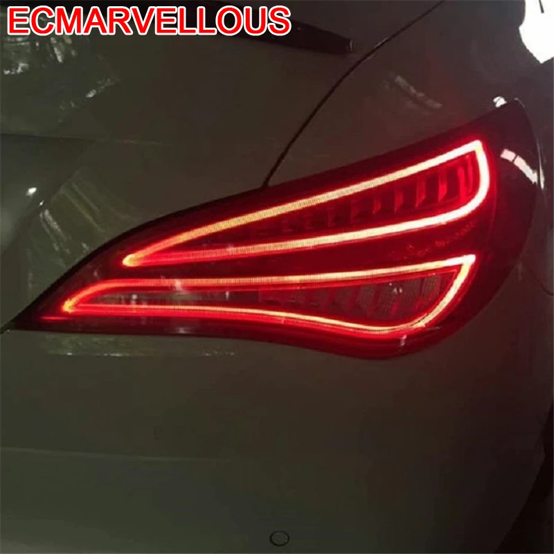 Ходовой стиль Luces Para авто автомобили Drl светодиодные фары Задние Автомобильные фары в сборе 17 для Mercedes Benz CLA класс