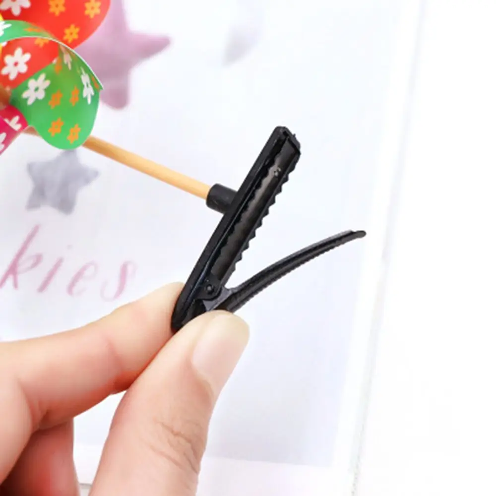 Fermaglio capelli arcobaleno a mulino per bambina molletta dolce_voghion.com