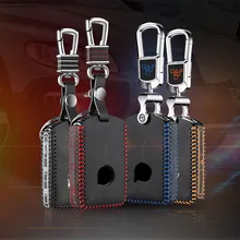 Высокое качество Натуральная кожа пульт дистанционного управления автомобильный ключ Чехол кошелек сумка чехол для Volvo S90 V90