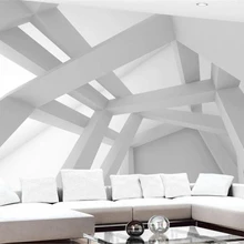 Beibehang пользовательские обои украшения дома абстрактные геометрические личности архитектурные украшения фон 3d обои росписи