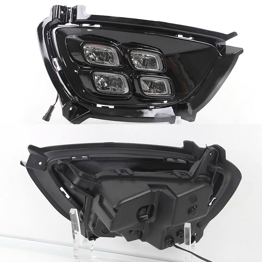 Car Flashing For Kia Sportage R 2014 2015 bright LED DRL Daytime