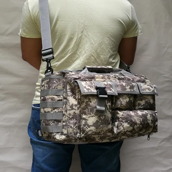 

Camouflage Men's Bag Tactical Sling Shoulder Bag Men's Outdoor Messenger Bag Waterproof Military Crossbody Bag