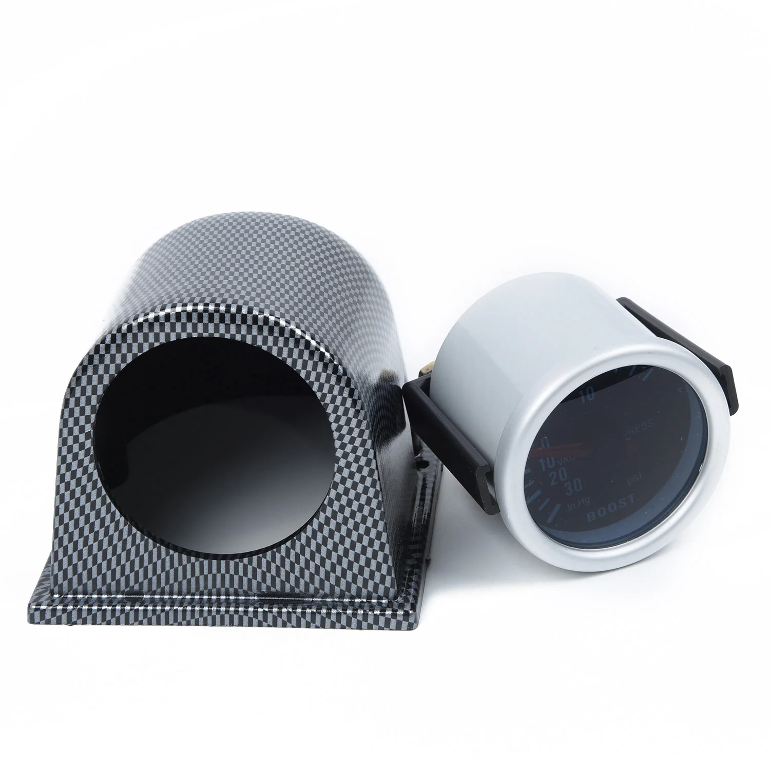 Автомобильный светодиодный измеритель турбонаддува указатель 2 дюйма 52 мм 0 30 PSI +