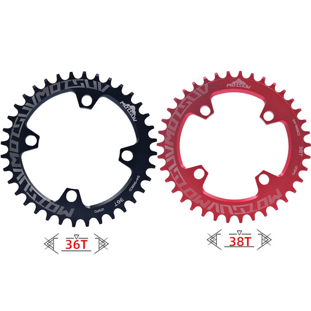 

Crank Sprocket Wheel Bicycles Chainring Aluminum Alloy 32T-38T BCD 94/96 Disc