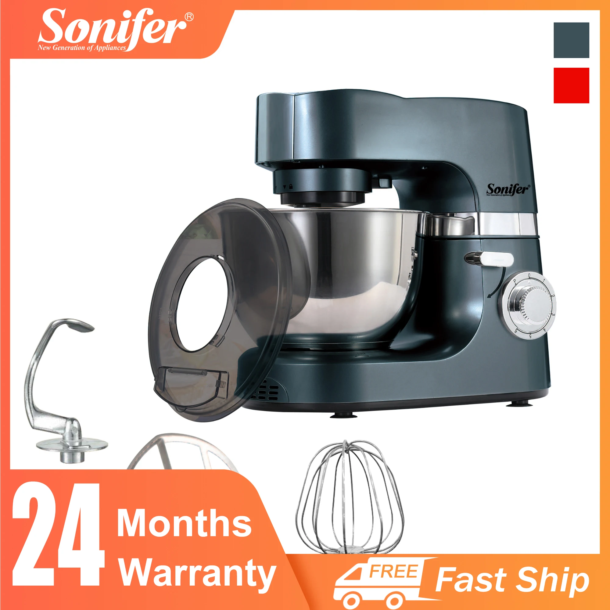 Stand Mixer Professional Kitchen Aid Food Blender Cream Whisk Cake