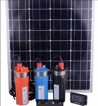 

12V DC mini submersible borehole solar water pump for irrigation