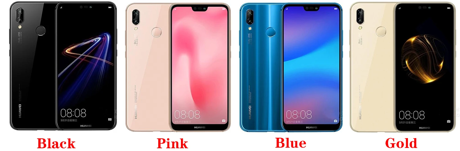 Huawei P20 Lite Nova 3e Cellphone Global ROM 5.84inch HiSilicon Kirin 659 4GB RAM 64GB 128GB ROM 24MP Front Camera Android 8 huawei new cell phone