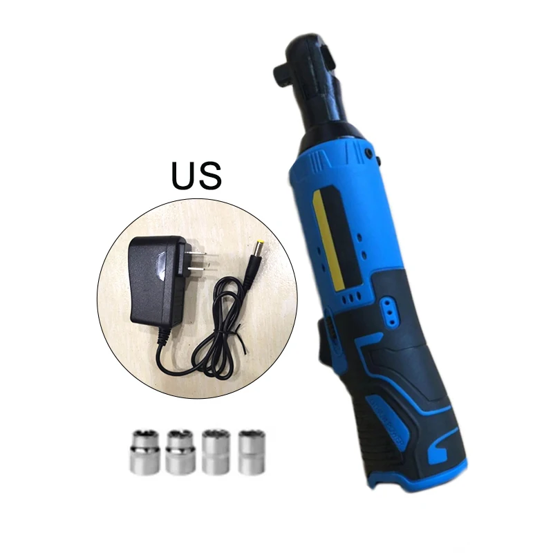 

Electric Ratchet Wrench 40NM 230rpm Repair Maintenance 100-240V Charger