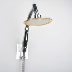 Detachable Shower Head High Pressure Bath SPA Top Sprayer Nozzle 6 Inch Rainfall Bathroom Accessories Showerhead Water Saving