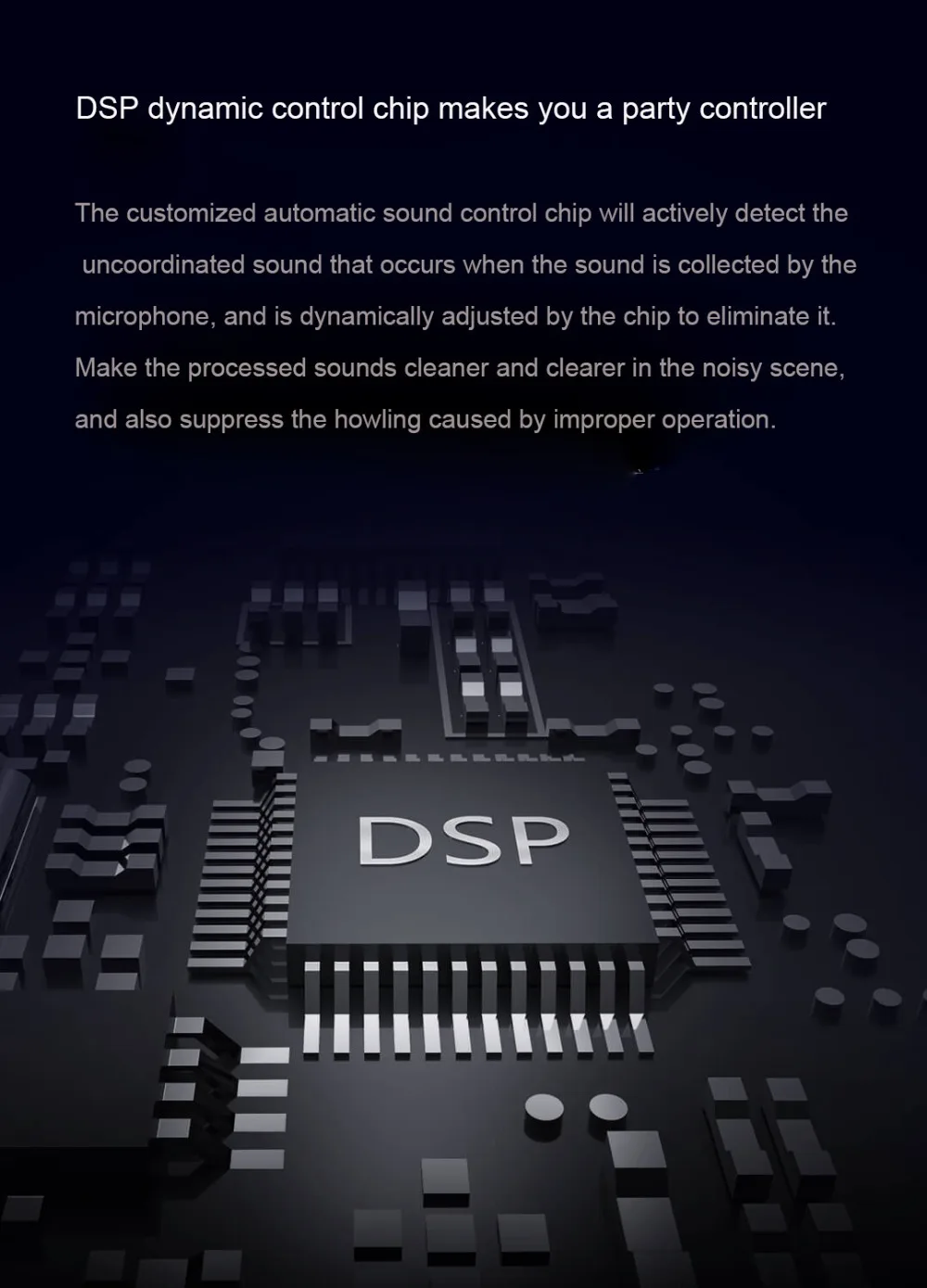 Xiaomi xiaohou audio wireless microphone karaoke Unique Acoustic Design Multi-Scenario Use Microphone Speaker integration (2)