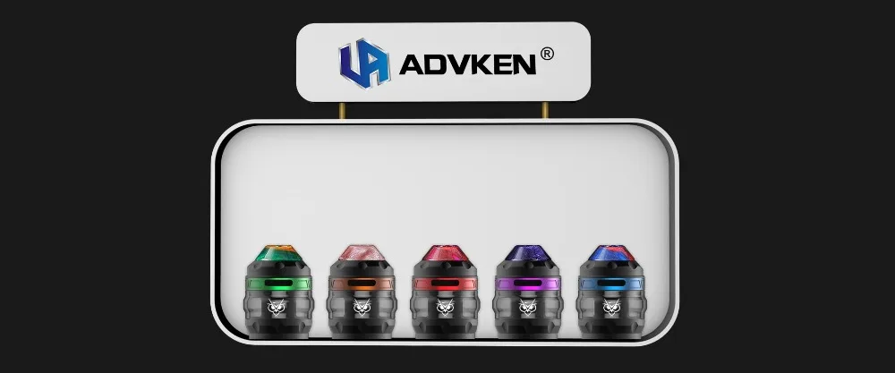 Electronic Cigarette ADVKEN Owl vape pen pod kit 0.2ohm 3ml capacity atomizer tank fit for 186502070021700 battery Vaper Kit (11)