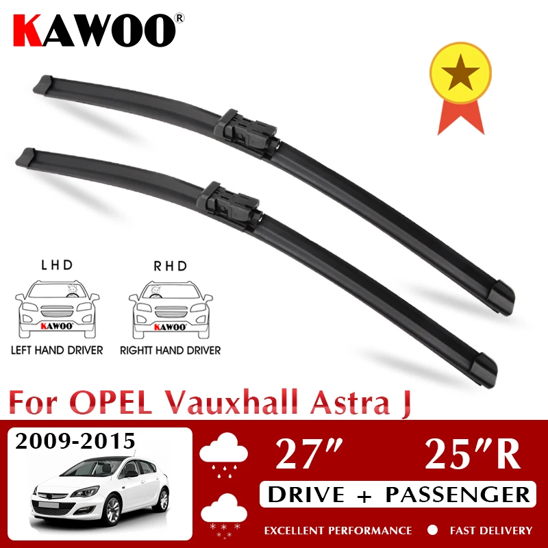 Kawoo Wiper Car Wiper Blades For Opel Vauxhall Astra J 20092015