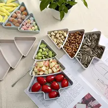 Творческий Форма дерево идеально подходит для семян гайки и сухой тарелки для фруктов чаша тарелка посуда поднос для завтрака кухня домашние поставки тарелки