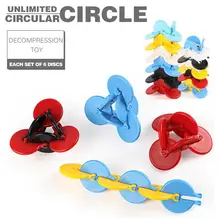 

Twisted Fidgets Toy Creative Circle Leisure Twisted Ring Fidgets Education Antistress Relief Decompression Toy Loop Circle Toys