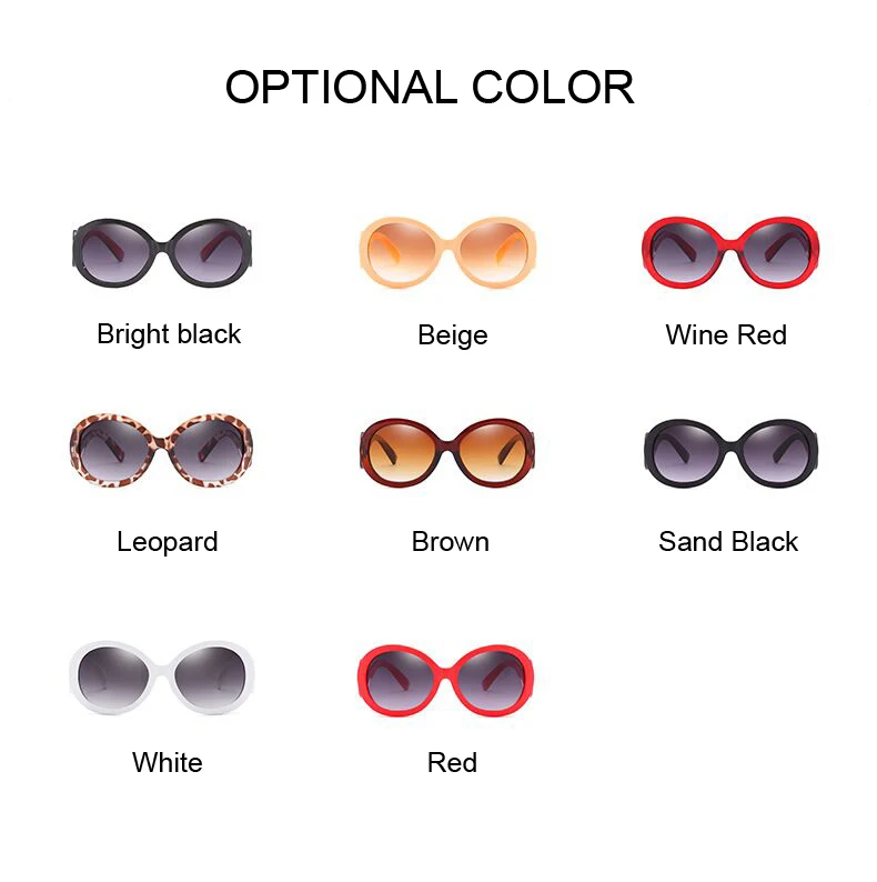 Красные овальные женские солнцезащитные очкив ретро стиле фирменный Дизайн Винтажные Солнцезащитные очки для женщин женские очки Oculos De Sol Feminino UV400