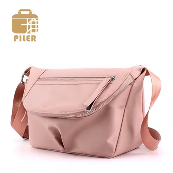 

Waterproof Nylon Women Messenger Bags Casual Clutch Ladies Handbag Designer Female Crossbody Bags Shoulder Bags Zipper Purses