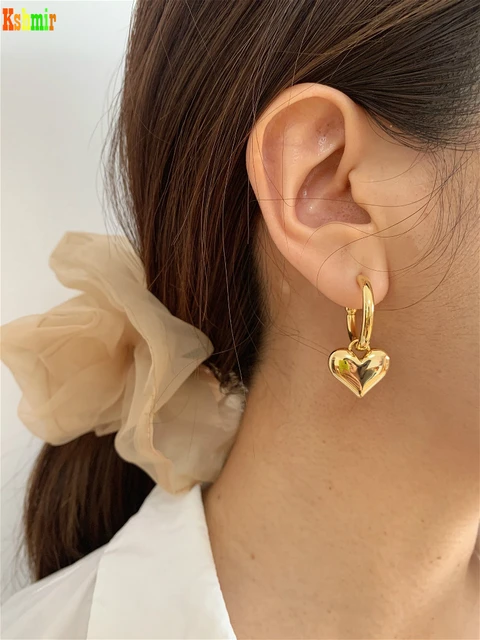 Louis Vuitton Womens Earrings 2023 Ss, Gold