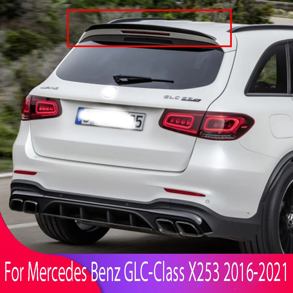 16 21 ABS Car Rear Roof Spoiler Window Wing Splitter Trim For Mercedes 16-21-abs-car-rear-roof-spoiler-window-wing-splitter-trim-for-mercedes
