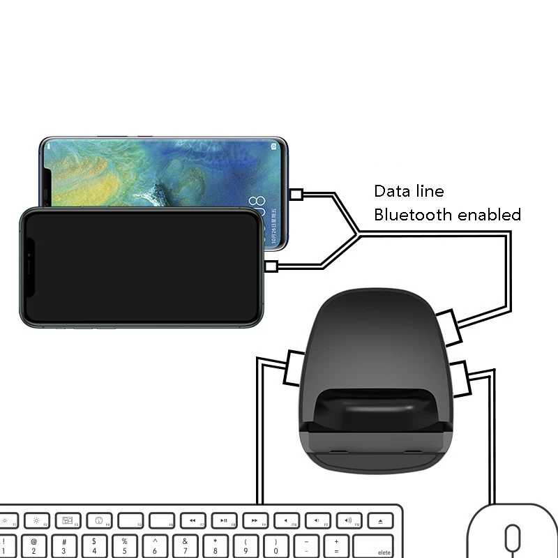 for Pubg Mobile Gamepad Controller Gaming Keyboard Mouse Converter for IOS Android Phone