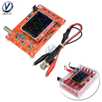 

2.4" TFT Digital Display Oscilloscope Probe Alligator Test Clip for Arduino with Transparent Acrylic Case Full Assembled