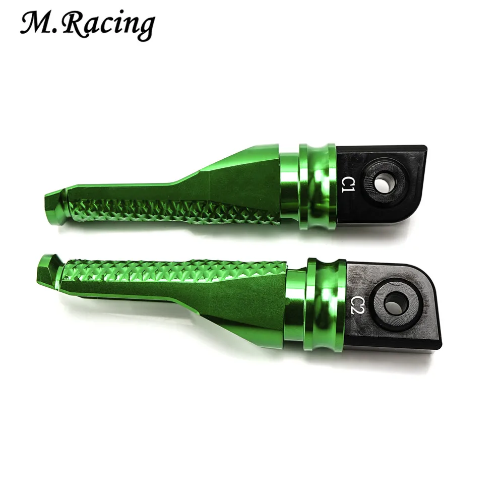 

Motorcycle Rear Footpegs Plate Foot Pegs For Kawasaki Z250/Z300/Z400/Ninja250/Ninja300/Ninja400