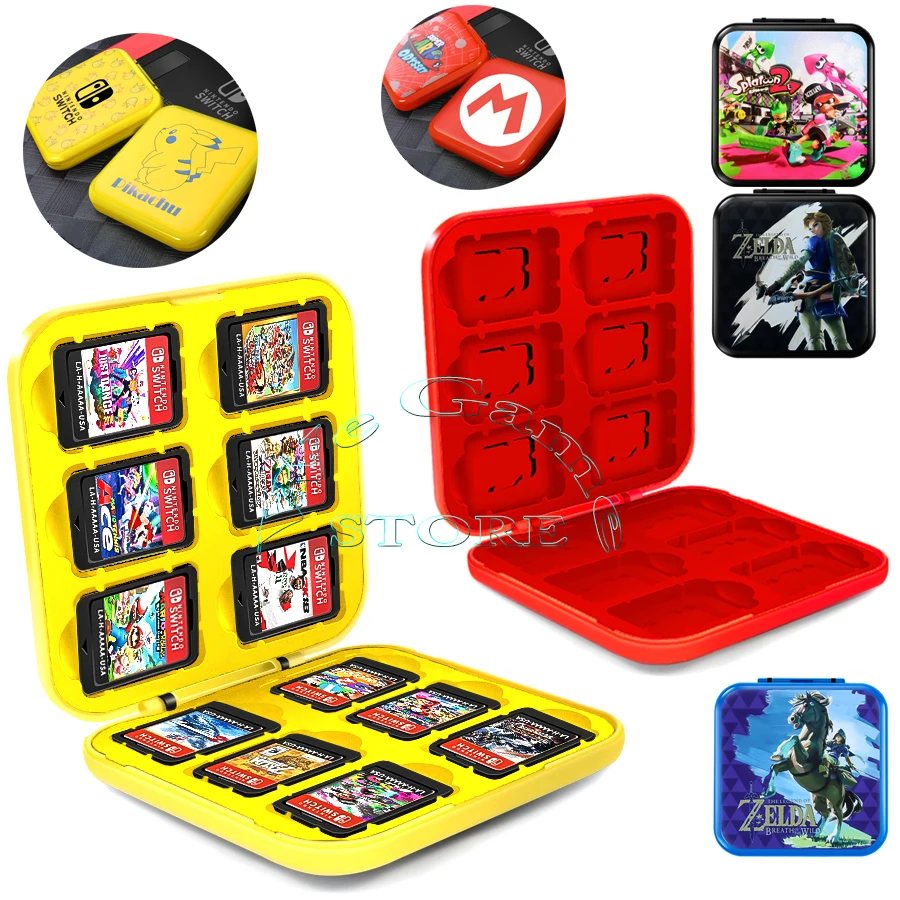 Nintendoswitch Game Card Case Box Nitendo Nintend Switch Disc Mi ni Storage Bag for Nintendo Switch