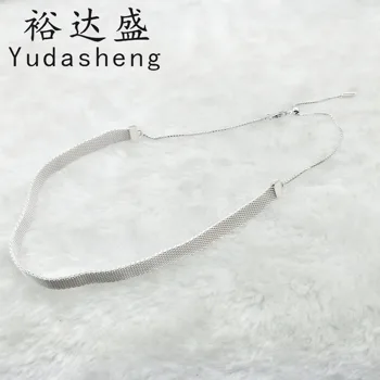 

Mesh Choker Necklace，The Adjustable Sliding Clasp Quickly and Easily Adjusts The Choker To Fit Perfectl
