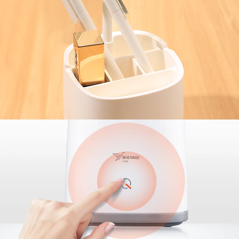  YAGE 3Modes Touch Dimmable Led Desk Lamp USB Rechargeable Adjustment for Children Kids Reading Stud