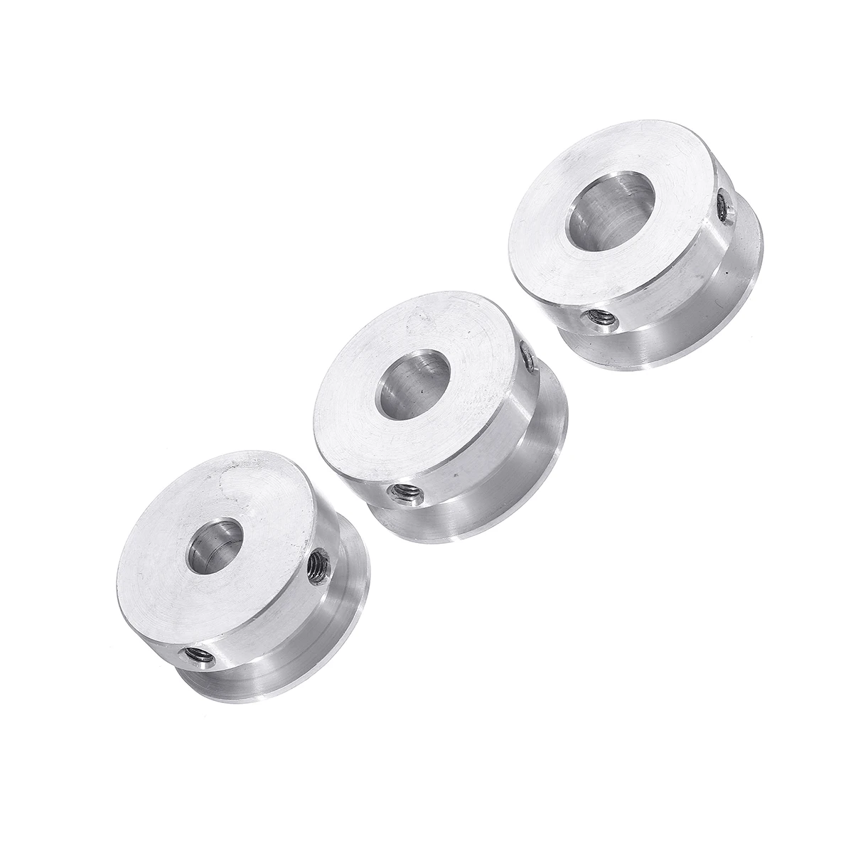1pc 30mm Aluminum Alloy Single Groove Pulley 4-16mm Fixed Bore Wheel for Motor Shaft 6mm Belt New | Обустройство дома