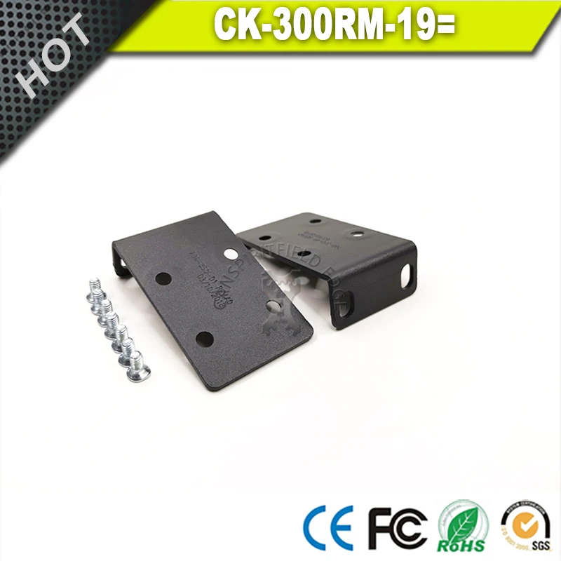 CK-300RM-19 = 19 인치 (1RU) 랙 마운트 키트 호환/Cisco SF200-48 교체