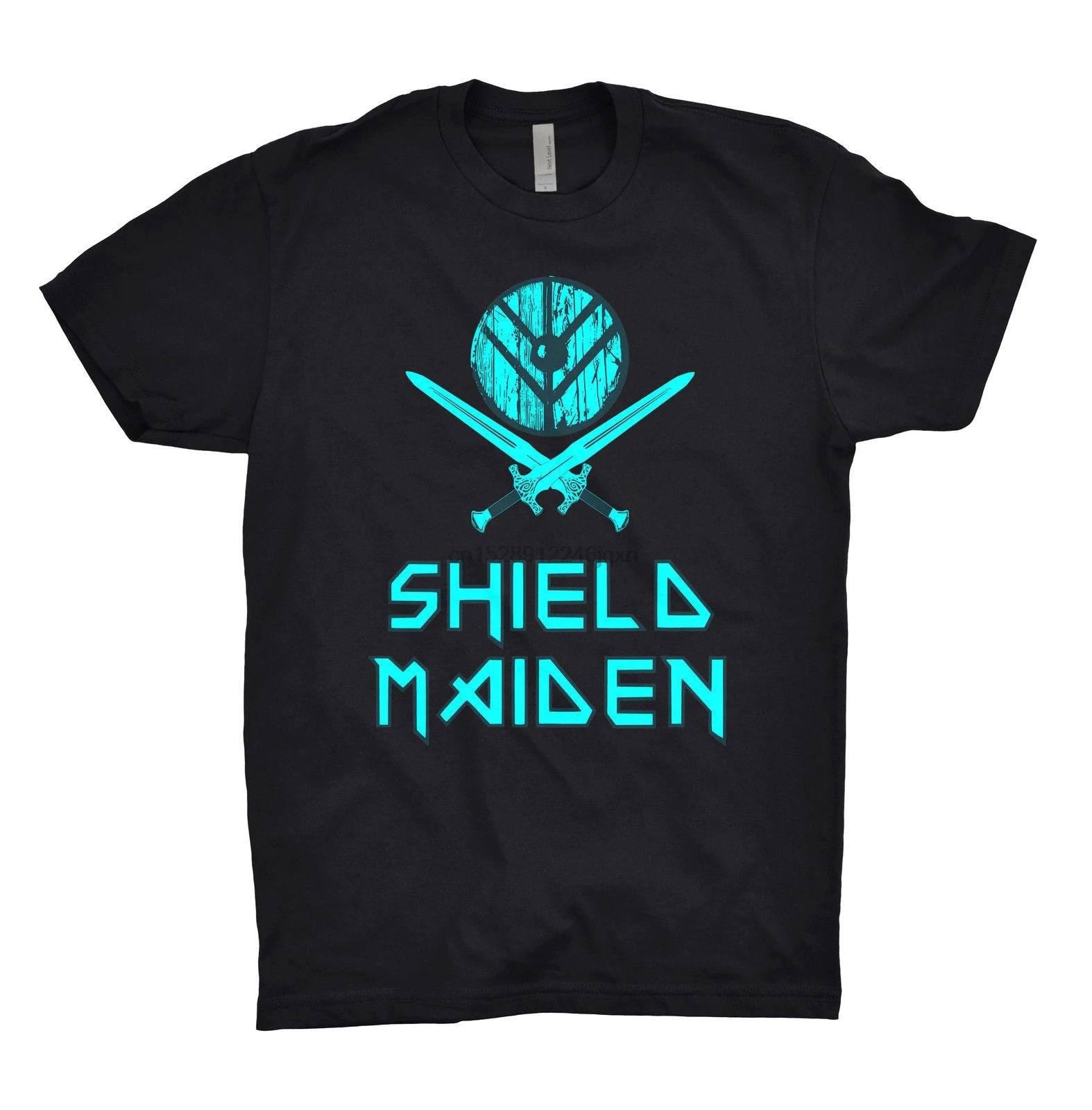 Shield Maiden T Shirt Vikings Odin Thor Valhalla Nordic Ragnar Lodbrok Lagertha |
