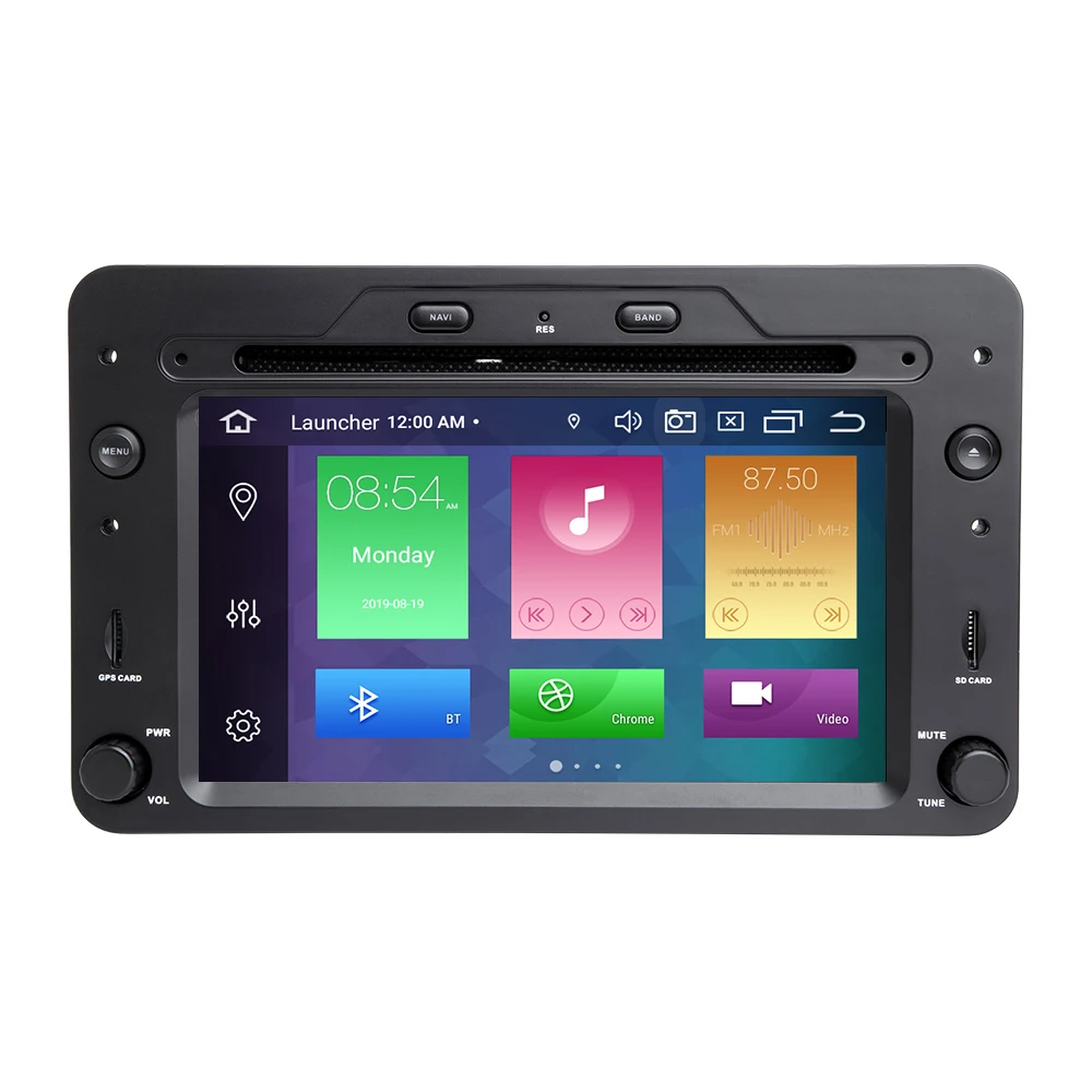  DSP 4G 64GB Autoradio 2 din Android 9 Car GPS DVD Player For Alfa Romeo 159 Brera Spider Sportwagon