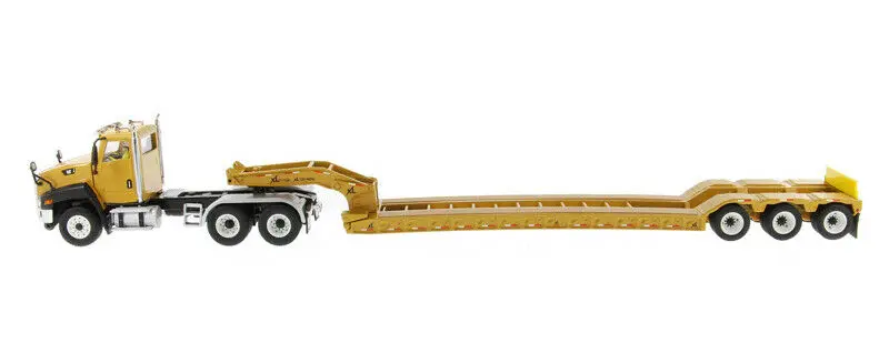 Литой Сплав 1/50 масштаб CT660 день кабина с XL 120 низкопрофильный HDG Lowboy трейлер 85503C грузовик модель автомобиля для фанатов подарки