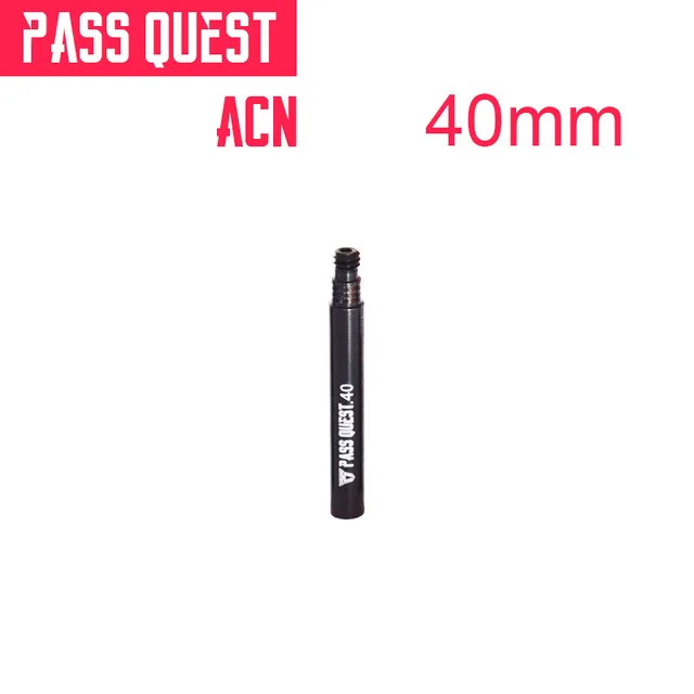 Пройти QUEST ACY/ACN Расширенный воздушный клапан аксессуары для велосипеда велосипед аксессуары Запчасти для велосипеда - Цвет: ACN 40mm