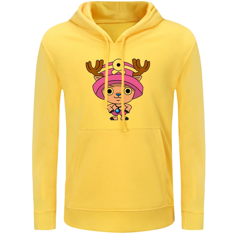 Аниме one piece Tony Chopper Толстовка обезьяна Д. Луффи Зоро Брук Женская графическая Толстовка струны пуловер с капюшоном Рождественский подарок - Цвет: icWM665Y