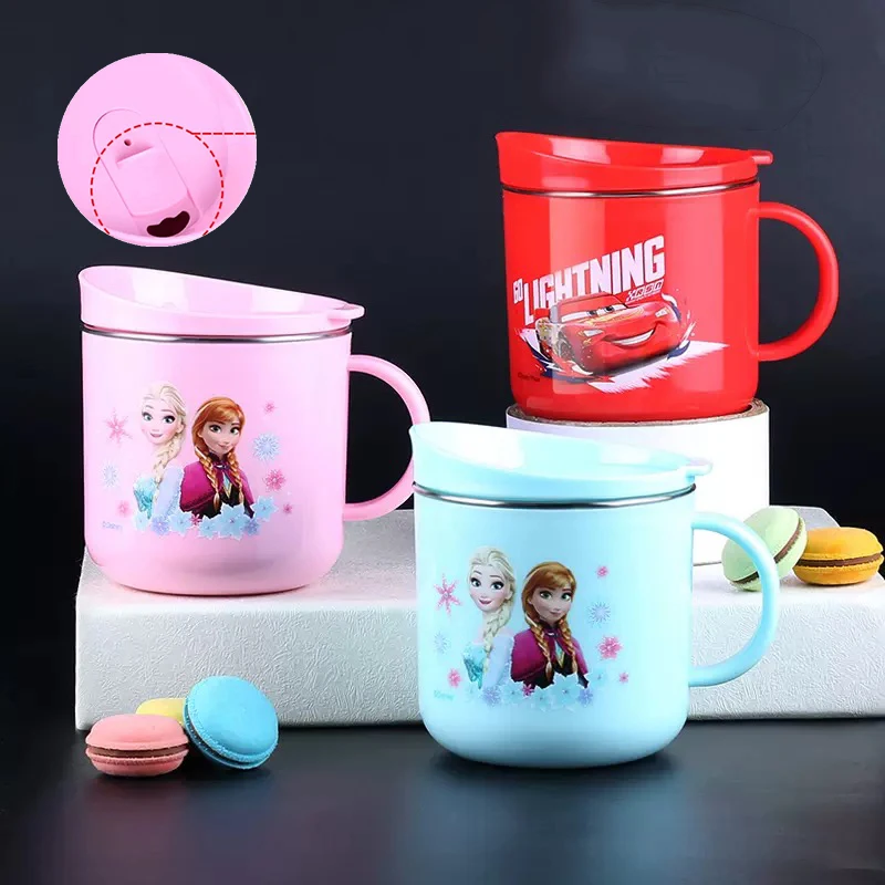 Детская кружка Disney Холодное сердце креативная индивидуальная Водонепроницаемая