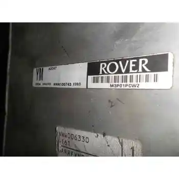 

M3P01PCWZ Switchboard Check Checkpoint Mg Rover Mg Zr (f/rf) 1.4 16v