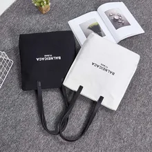 Новая стильная женская сумка в Корейском стиле INS, художественная и художественная парусиновая сумка, шикарная простая универсальная тканевая сумка, сумка на плечо, большая сумка