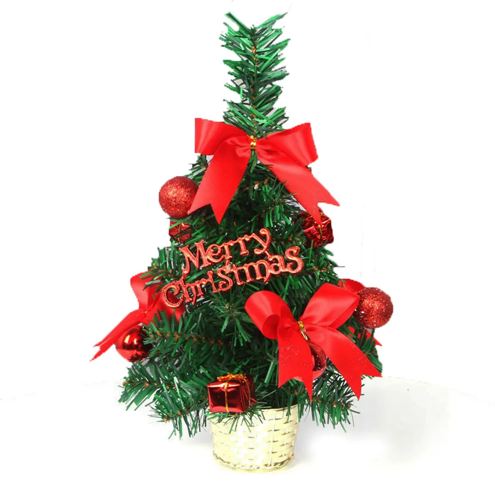 

Artificial Tabletop Mini Christmas Tree Decorations Festival Miniature Xmas Tree Christmas Decorations Tree For Home 20/30cm