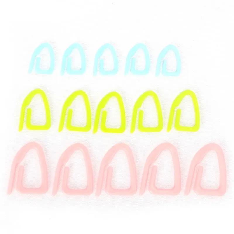 

15pcs/set Silicone Stitch Markers For Crochet Hook And Knitting Needles Knitting Holder Needle DIY Weave Tools Sewing Tools