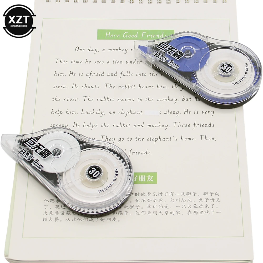 30M Roller Big Capacity White Out Correction Tape Student Error Tape Pen Back Corrector School Office Supplies Stationery correction tape correction belt correction strap