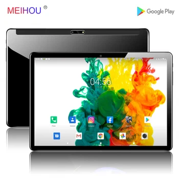 

New 10 inch Tablet PC Android 9.0 Octa Core 3GB RAM 32GB ROM 5.0MP Camera IPS 1280*800 GPS Phone Tablets 10.1 + 64GB TF Card