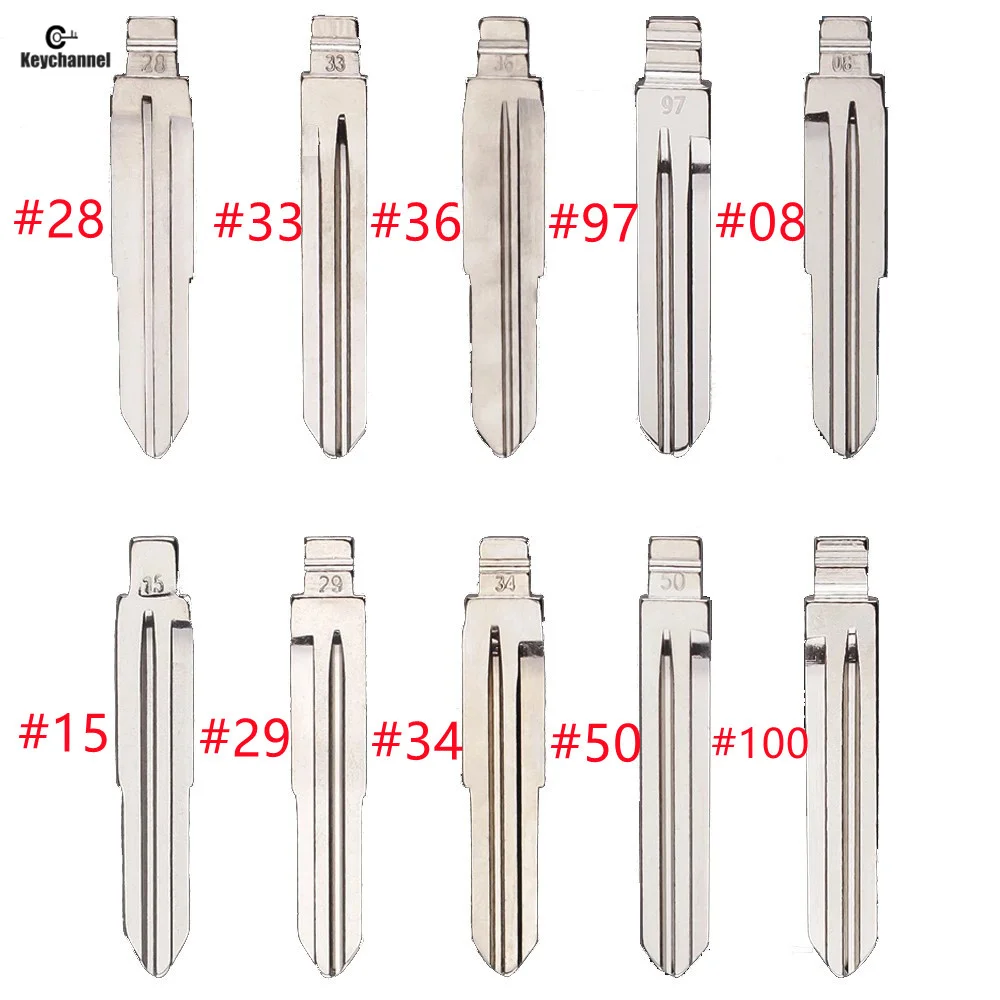 10 шт. #08 #15 #28 #29 #36 #50 #97 #33 #34 для Hyundai Tucson акцент Гетц Matri Sonata Kia HYN14R KD Flip замена