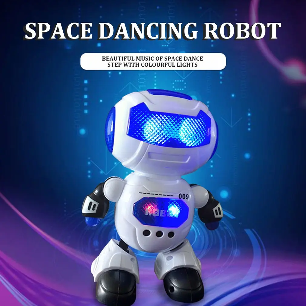 Toys for Children Dance and Music Robot Action Children's Electric Toys Hyun Dance Robot Rotating Light Music