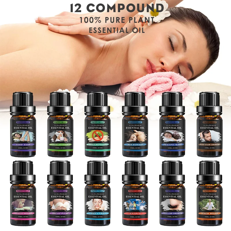 Sweetvally 10ML Scar Repair Essential Oil Skin Care Essence Natural